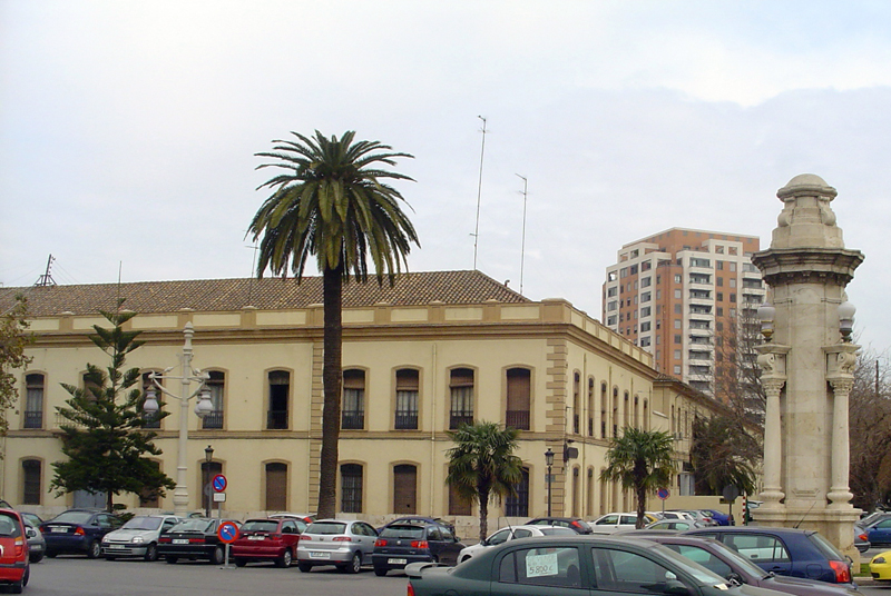 Entrada al Museo Histórico Militar de Valencia