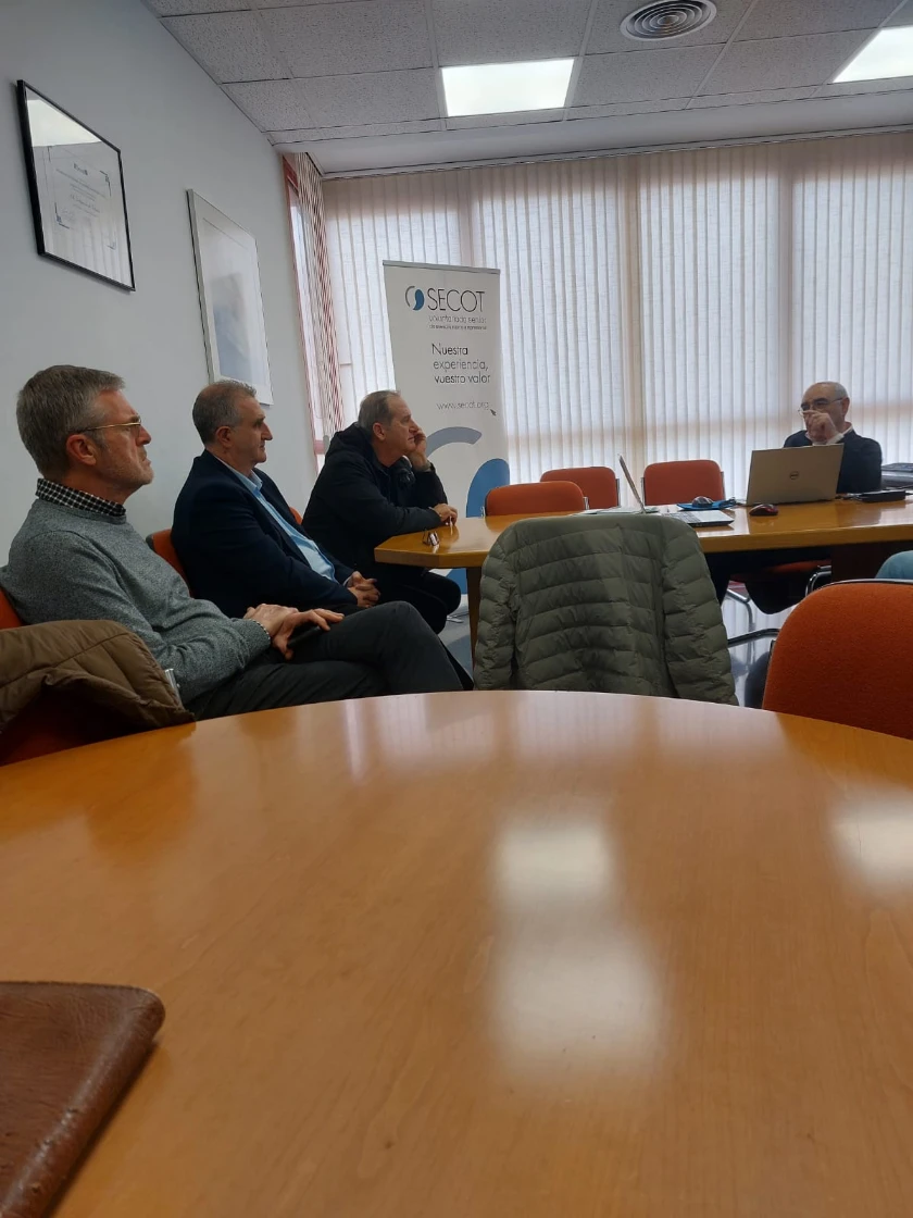 Equipo directivo de la Dirección General de Economía y Séniors de SECOT Valencia.